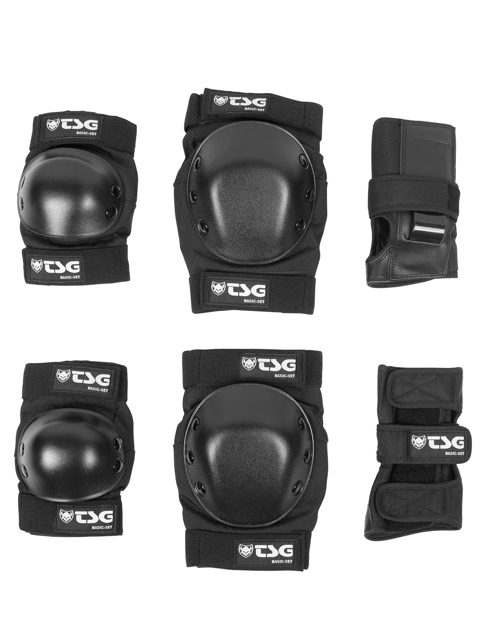 TSG Schoner-Set mit Knie-, Ellbogen- und Handgelenkschonern für optimalen Schutz