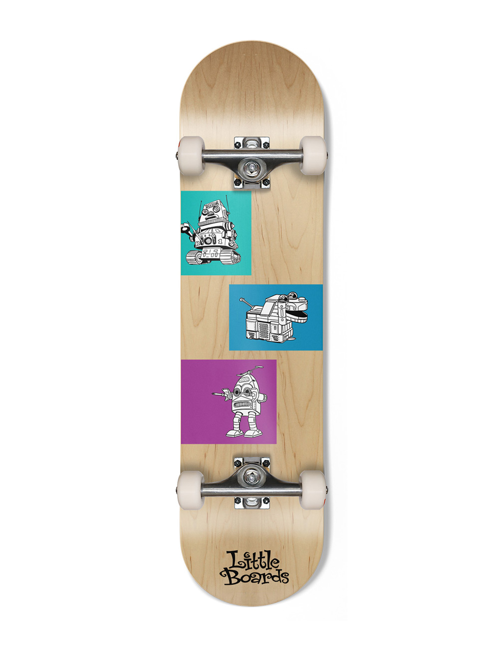Little Boards Kinderskateboard "Robots"